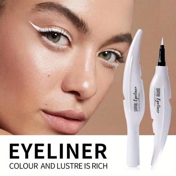 Silky Smooth Precision Application White Eyeliner Pen, Rich Color & Quick Dry - Picture 2 of 6